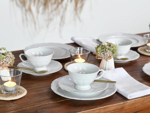 CreaTable Tafelservice Maria Theresia Kaffeeservice (18-tlg), 6 Personen, Porzellan Bild 6