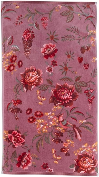 Pip Studio Handtuch Secret Garden Mauve (55x100cm) 278604