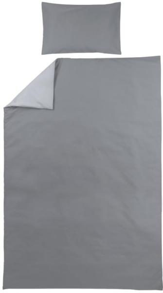 Meyco Uni Bettbezug Grey / Light Grey 140x200 / 220 cm