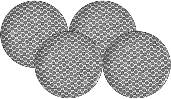 Ritzenhoff & Breker Takeo Circles Speiseteller ø 26,5 cm 4er Set