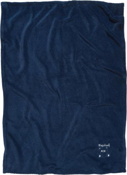 Playshoes Unisex Baby Fleece-Decke Bär 301700, 11 - Marine, 75x100 cm/29. 5 Inch x 39. 4 Inch Bild 2