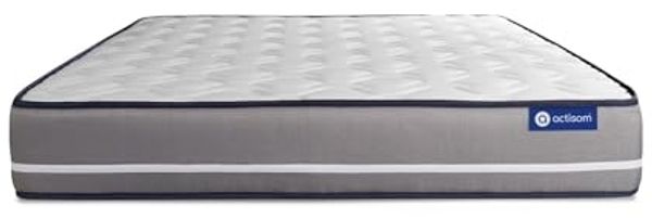 Actimemo pur matratze 130x210 cm, Memory-Schaum, Härtegrad 4, Höhe : 20 cm, 3 Komfortzonen