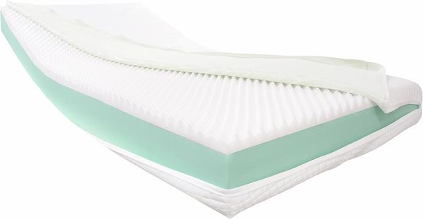 Dibapur® Visco Orthopädische Visco + Kaltschaummatratze (Hohes Raumgewicht) Auswahl x ca. 16 cm Kern mit einem glatten Aloe Vera Bezug ca. 16,2 cm - Made in Germany (80x180 H3)
