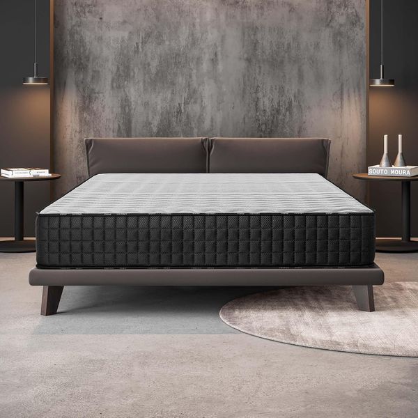 Naturalex | Titanium | Matratze 180x200 cm | Memory Foam Multi Density Blue Latex-Technologie | Hochergonomische 7 Zonen | High Resilience Komfort | Extra Anpassungsfähig Optimale Entspannung