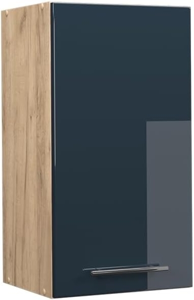 Hängeschrank Fame-Line Dunkelblau Hochglanz 40 cm Vicco
