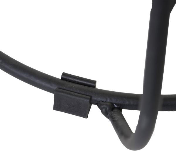 Beistelltisch HWC-A80, Industriedesign Echtholz Ø35cm Bild 5