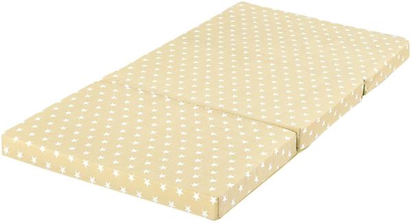 IWH Kinder-Reisematratze Star, beige 120 x 60 cm