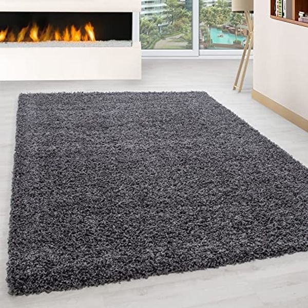 Shaggy Teppich LIFE GREY 300 X 400cm Rechteck