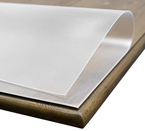 Beautex Tischdecke Folie 2 mm transparent und matt Tischdecke Schutzfolie Tischschutz (1-tlg)