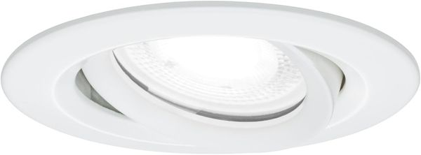 Paulmann No. 93672 Einbauleuchte LED Nova Plus GU10 6W Weiß schwenkbar dimmbar