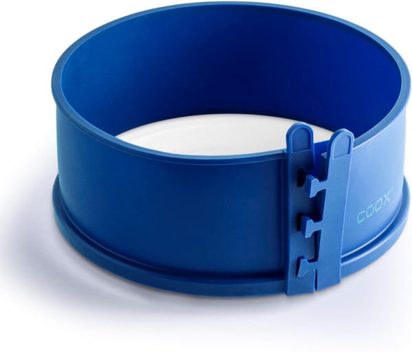 coox Springform mit Porzellanboden, Silikon blau, Ø 18 cm