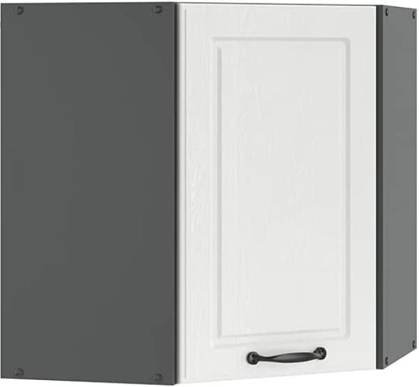 VICCO Küchenschrank Hängeschrank Unterschrank Küchenzeile R-Line (Eckhängeschrank 57 cm)