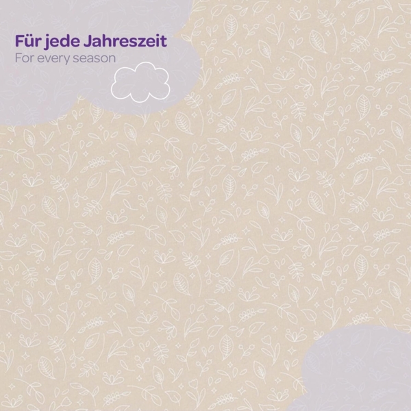 Bettwäsche Jersey Garden 80/80 + 35/40 cm Bild 4