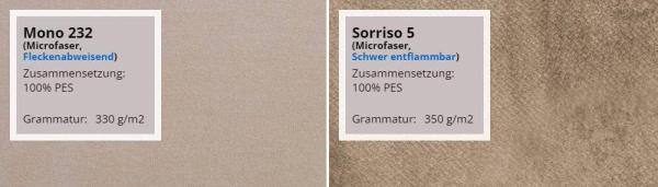 Schlafsofa Victor Soft I (Farbe: Mono 232 + Sorriso 5) Bild 6