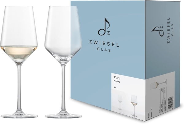 Zwiesel Glas PURE Riesling Weißweinglas 2er Set