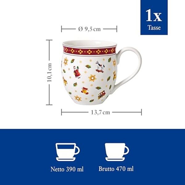 Villeroy & Boch Toy's Delight Becher mit Streumotiv 390 ml 6er Set Bild 4