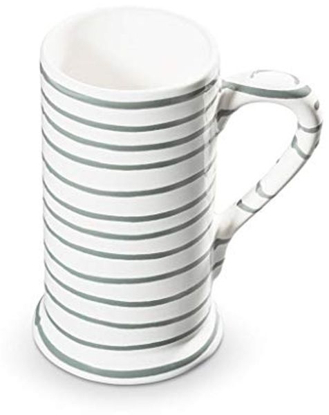 Gmundner Keramik Graugeflammt, Bierkrug 0,5 Liter