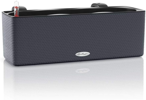 Lechuza Übertopf Cube Color Triple 14 x 40 x 13,5 cm schiefergrau