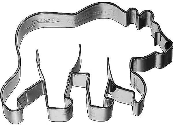 Ausstecher Bär 8,5 cm Edelstahl [PGblau]