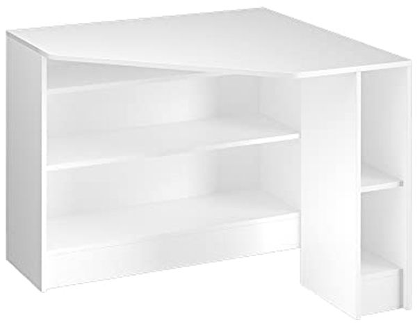 Eckschreibtisch Alvaro Weiß 94 x 94 cm Vicco