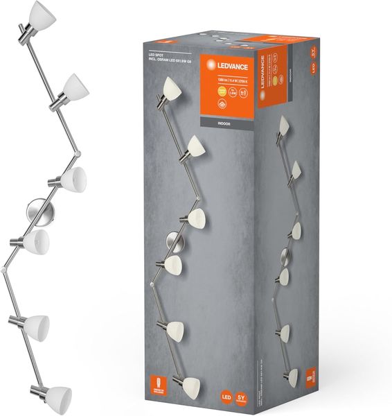 LEDVANCE LED SPOT 6x1. 9W 2700K