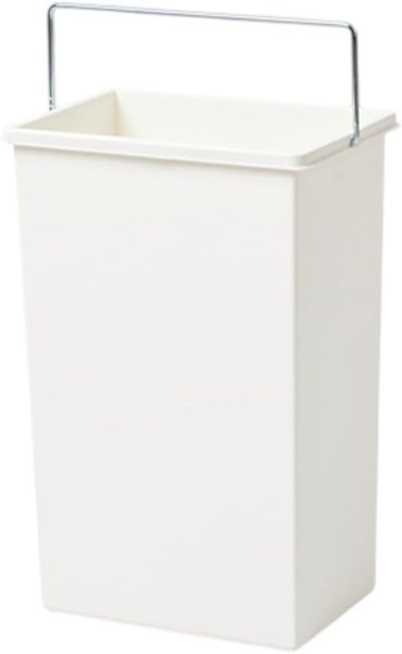 Hailo Inneneimer 1045629 weiß 10 Ltr 226 x 154 x 350 mm mit Henkel f Abfallsammler 3666031