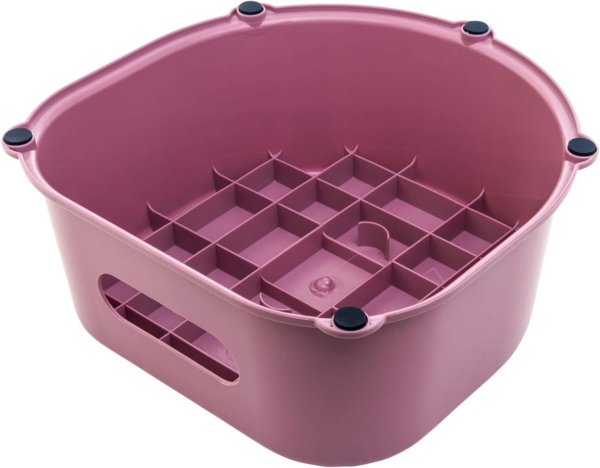 Rotho Bella Bambina Baby Schemel Trittschemel Hocker Fantastic Mauve Bild 4