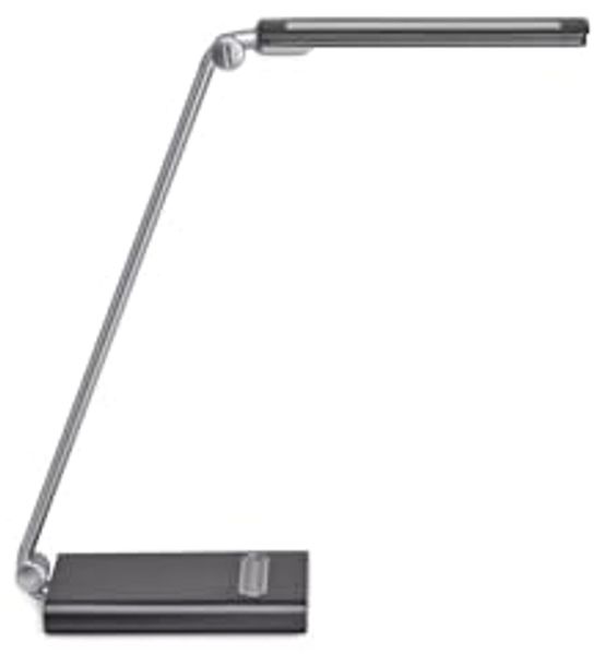 MAUL LED-Tischleuchte MAULpure, dimmbar, silber