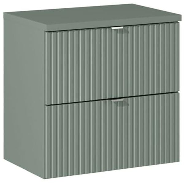 Waschtischunterschrank 60cm in grün NEWPORT-56-GREEN