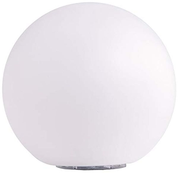 Heitronic Nr. 35419-HE Outdoor LED Solarkugel Boule weiß 20cm IP44 4000K