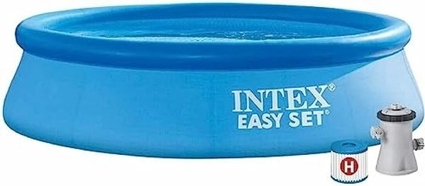 Intex Easy Set Quick Up Pool 244x61 mit Pumpe 28108GN Bild 2