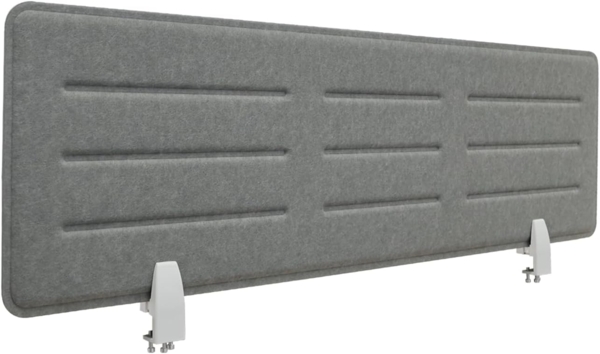 SVITA Schreibtisch, Trennwand, Sichtschutz, Akustikschutz, Klemmbefestigung, Büro