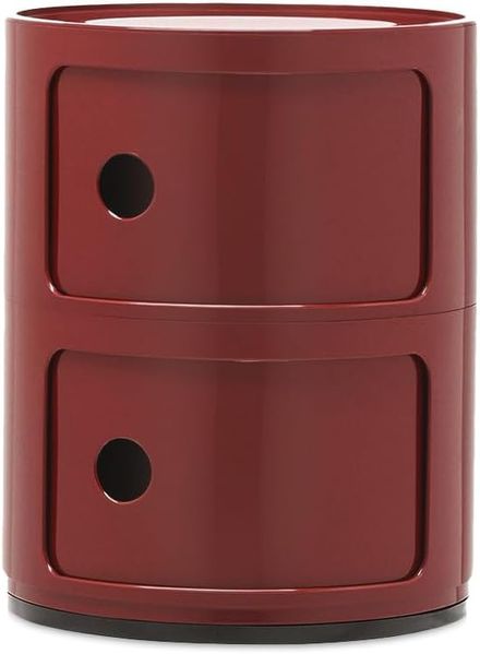 Kartell Componibili, Container 2-fächer, Bordeaux