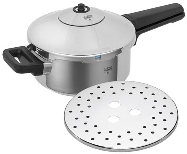 Kuhn Rikon Duromatic INOX Schnellkochtopf 20 cm 3,5 l mit Stielgriff
