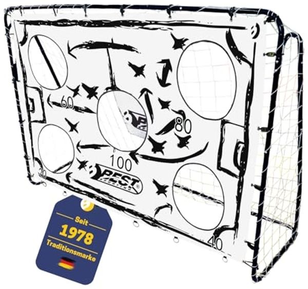 Best Sporting Fußballtor Fußballtor TAKTIK (Set, 4 St, inklusive Torwand, Ball und Ballpumpe)