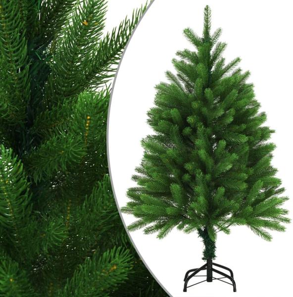 vidaXL Künstlicher Weihnachtsbaum Naturgetreue Nadeln 120 cm Grün 284328