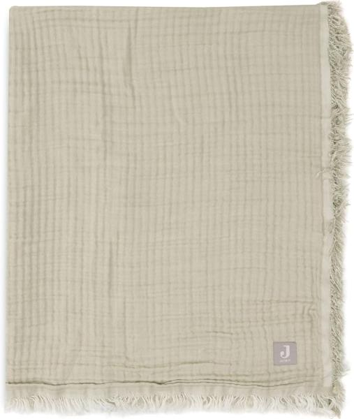 Jollein Fringe Bettdecke - Hydrophil - Olive Green