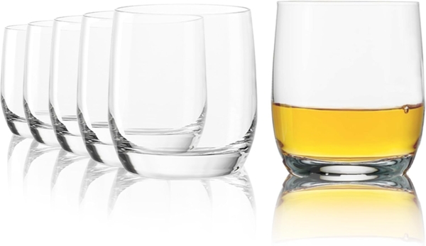 Stölzle Lausitz 6x WEINLAND Whiskybecher D.O.F. klar 100 00 16