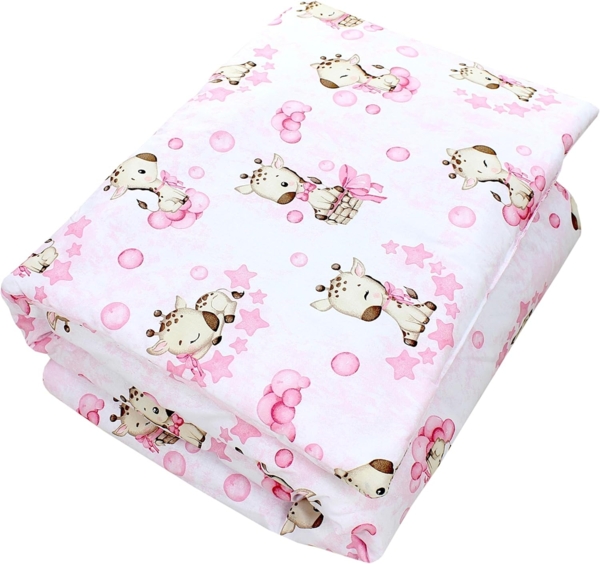 TupTam Kinderbettdecke Kinder Gemusterte Bettdecken Set Ganzjahresdecke Kopfkissen 2tlg.