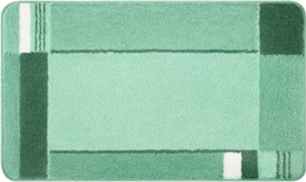 Kleine Wolke Badematte Padova, Höhe 20 mm, rutschhemmend beschichtet, fußbodenheizungsgeeignet, Kunstfaser, rechteckig, Badteppich, modernes Design, mit Bordüre, Kundenliebling