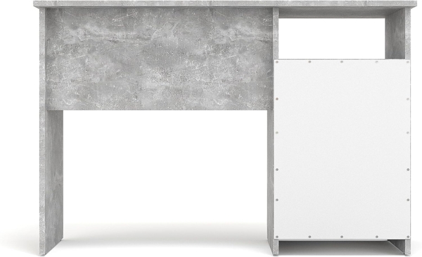 KOMTO Schreibtisch Oslo 110 H Griffe Computertisch Klein Arbeitstisch mit Schubladen, Büro PC-Tisch Kinderschreibtisch Schreibtisch 110 x 50 x 74 cm Bild 8