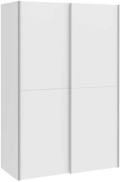 Forte Möbel Kleiderschrank, Holzwerkstoff, weiß, Groß