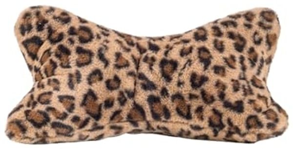 MAGMA Leseknochen Panthera Leopardenmuster Nackenkissen 42x22x22 cm Polyester Fellimitat Made in Germany