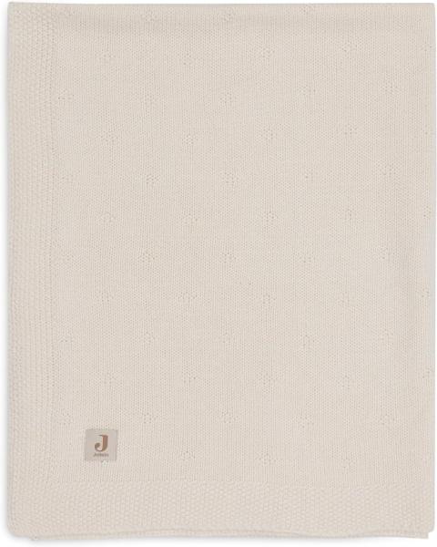 Jollein Cosy Knit Babydecke - 75 x 100 cm - Ivory