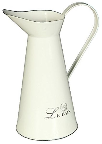Krug Wasserkanne 51216 emailliert 26cm Kanne Waschkanne Emaille Wasserkrug
