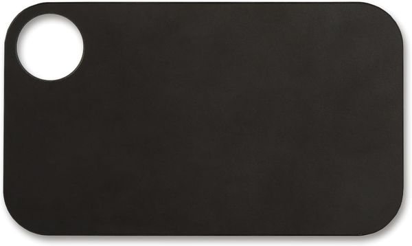 Arcos Schneidebrett Holzfaser 24 x 14 cm schwarz