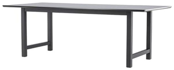 ebuy24 Esstisch Oslo Esstisch 100x220 cm schwarz. (1-St)