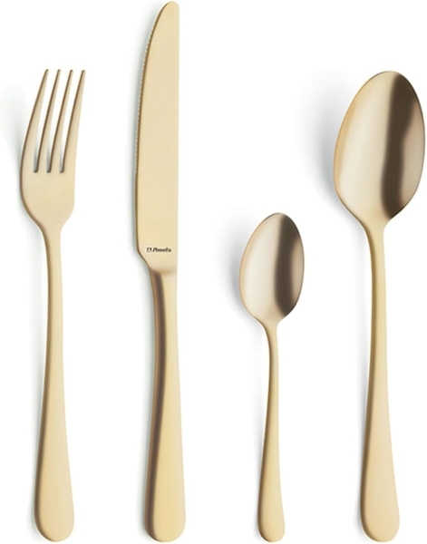 Amefa AUSTIN Besteckset 24-teilig PVD gold mattiert