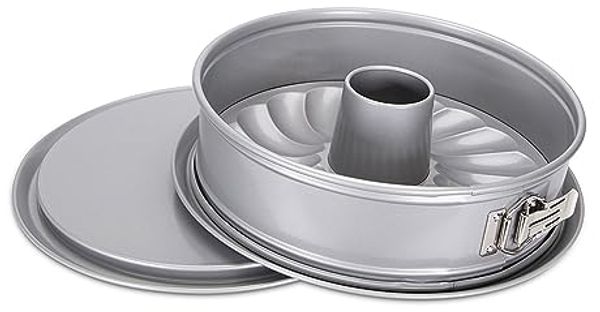Springform mit Flachboden + Rohrboden 28 cm Durchmesser von STÄDTER „We love baking“