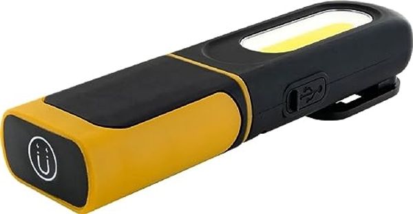Schwaiger WLED0080 LED IP43 Schwarz Gelb Hängende Arbeitsleuchte